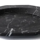 Plato Plano en Mármol Satinado Varios Acabados Diseño de Lujo Italiano - Rodio Viadurini