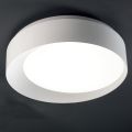 Lámpara de techo LED regulable en metal pintado negro o blanco - Ascania