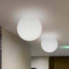 Lámpara de techo Slide Globo (pared) de polietileno hecha en Italia Viadurini