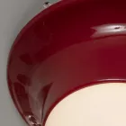 Lámpara de techo de exterior hecha a mano en mayólica Made in Italy - Toscot Swinger Viadurini