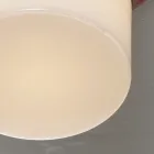 Lámpara de techo de exterior hecha a mano en mayólica Made in Italy - Toscot Swinger Viadurini