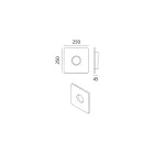 Lámpara de techo artesanal en mayólica toscana Made in Italy - Toscot Vivaldi Viadurini