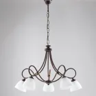 Lámpara de techo LED blanca para una iluminación interior elegante – Cosmo Viadurini