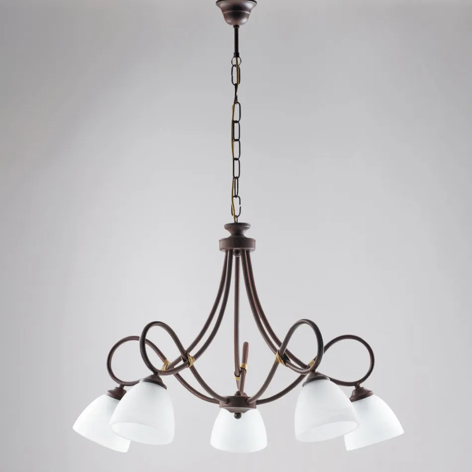 Lámpara de techo LED blanca para una iluminación interior elegante – Cosmo Viadurini