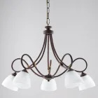 Lámpara de techo LED blanca para una iluminación interior elegante – Cosmo Viadurini