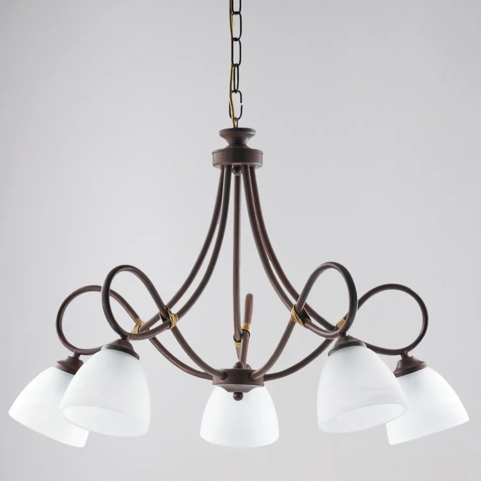 Lámpara de techo LED blanca para una iluminación interior elegante – Cosmo Viadurini