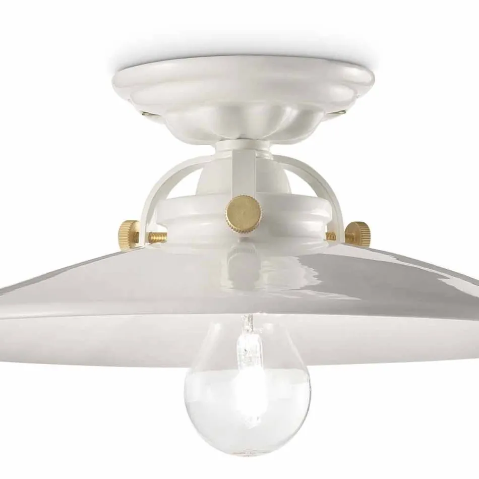 cerámica de diseño de techo y tornillos de oro Louise Ferroluce Viadurini