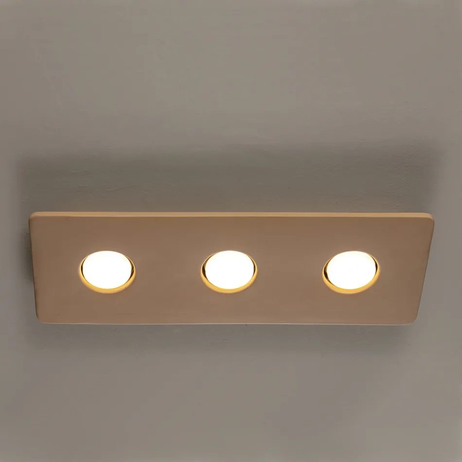 Lámpara de techo de mayólica toscana hecha a mano en Italia - Toscot Vivaldi Viadurini