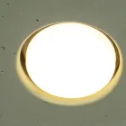 Lámpara de techo de mayólica toscana vidriada Made in Italy - Toscot Vivaldi Viadurini