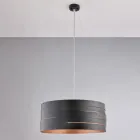 Lámpara de techo de metal y cristal para una luz difusa y armoniosa – Melograno Viadurini