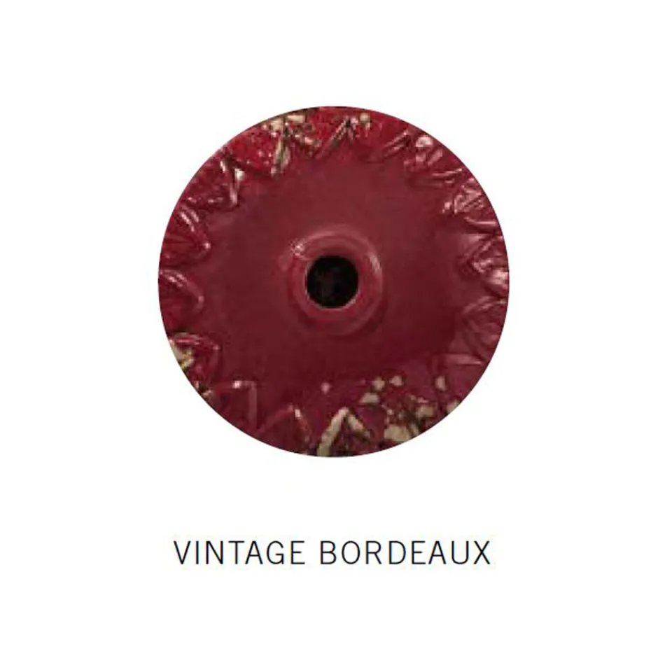 Plafón Industrial 2 Focos en Hierro y Cerámica Artesanal - Loft Viadurini