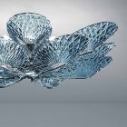 Lámpara de techo de vidrio veneciano moderna hecha a mano en Italia - Minos Viadurini
