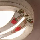 Lámpara de Techo o Aplique para Exterior en Aluminio Pintado a Mano - Brindisi Viadurini