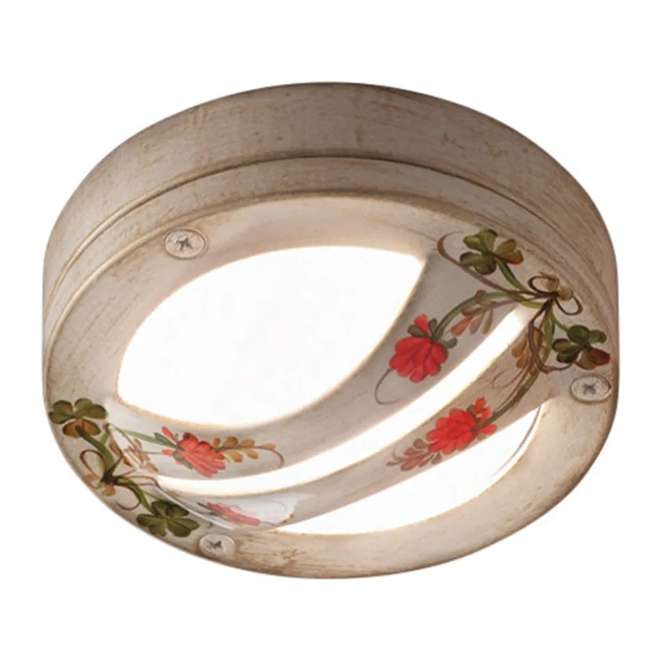 Lámpara de Techo o Aplique para Exterior en Aluminio Pintado a Mano - Brindisi Viadurini