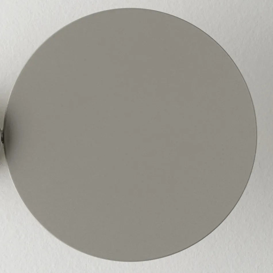 Lámpara de techo de metal en varios acabados y tamaños - Lumi Viadurini