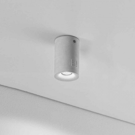 Techo redondo por externa Nadir 9 de yeso o cemento Viadurini