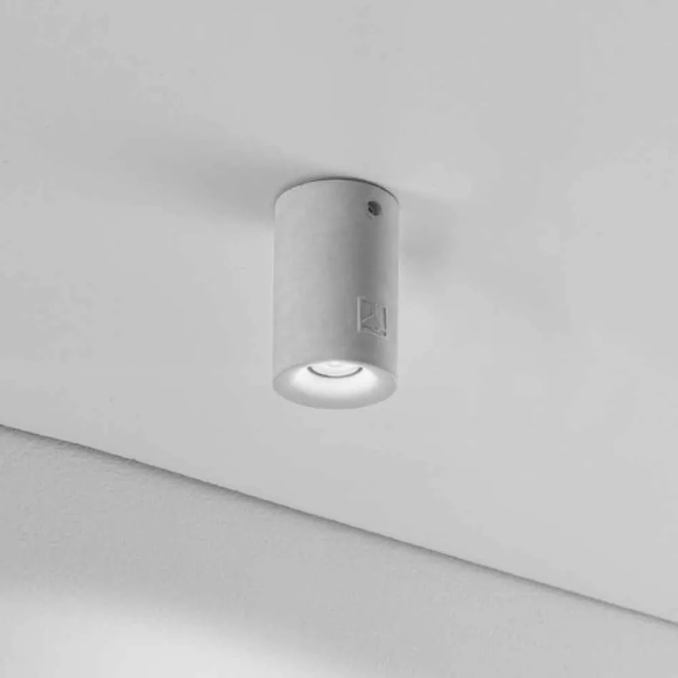 Techo redondo por externa Nadir 9 de yeso o cemento Viadurini