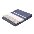 Manta de mezcla de lana ultra suave y esponjosa fabricada en Italia - Caldoso Viadurini