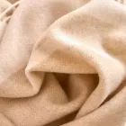 Manta de mezcla de lana ultra suave y esponjosa fabricada en Italia - Caldoso Viadurini