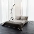 Cuadros en Satén de Algodón y Chenilla con Lurex, Tiza o Borde Retro - Tortoro Viadurini