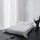 Cuadros en Satén de Algodón y Chenilla con Lurex, Tiza o Borde Retro - Tortoro Viadurini