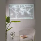 Planisferio mural iluminado Amaris, fabricado en plexiglás, hecho en Italia. Viadurini