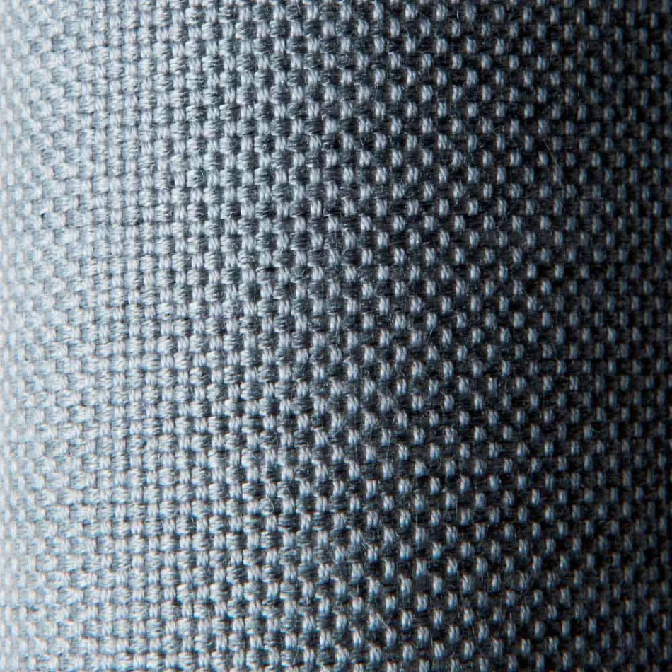 Sillón Central Modular para Exterior en Metal y Tela Made in Italy - Cola Viadurini