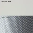 Sillón de jardín bajo en acero galvanizado con reposabrazos Made in Italy - Selvaggia Viadurini