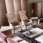 Sillón Bergerie en tejido de diseño Grilli Wilde hecho en Italia Viadurini