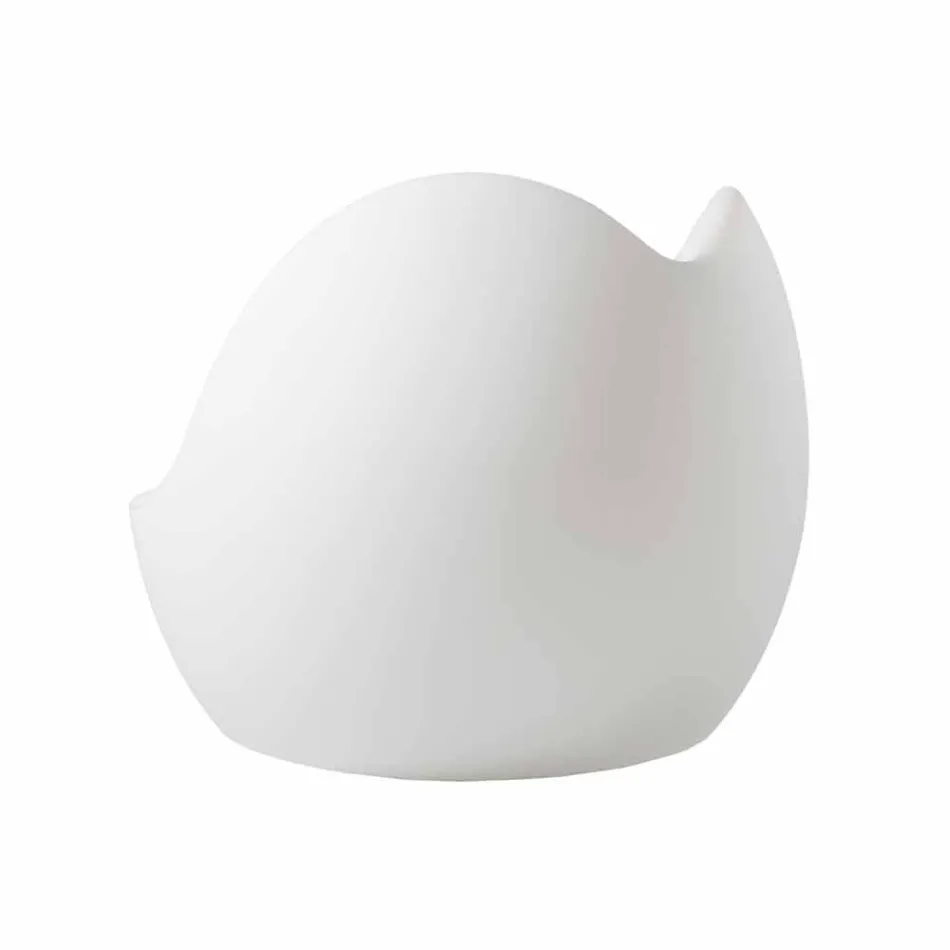 Sillón mecedora redondo brillante Slide Blos hecho en Italia Viadurini