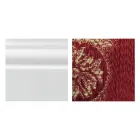 Sillón con Reposabrazos y Estructura de Madera Lacada en Blanco Made in Italy - Cat Viadurini