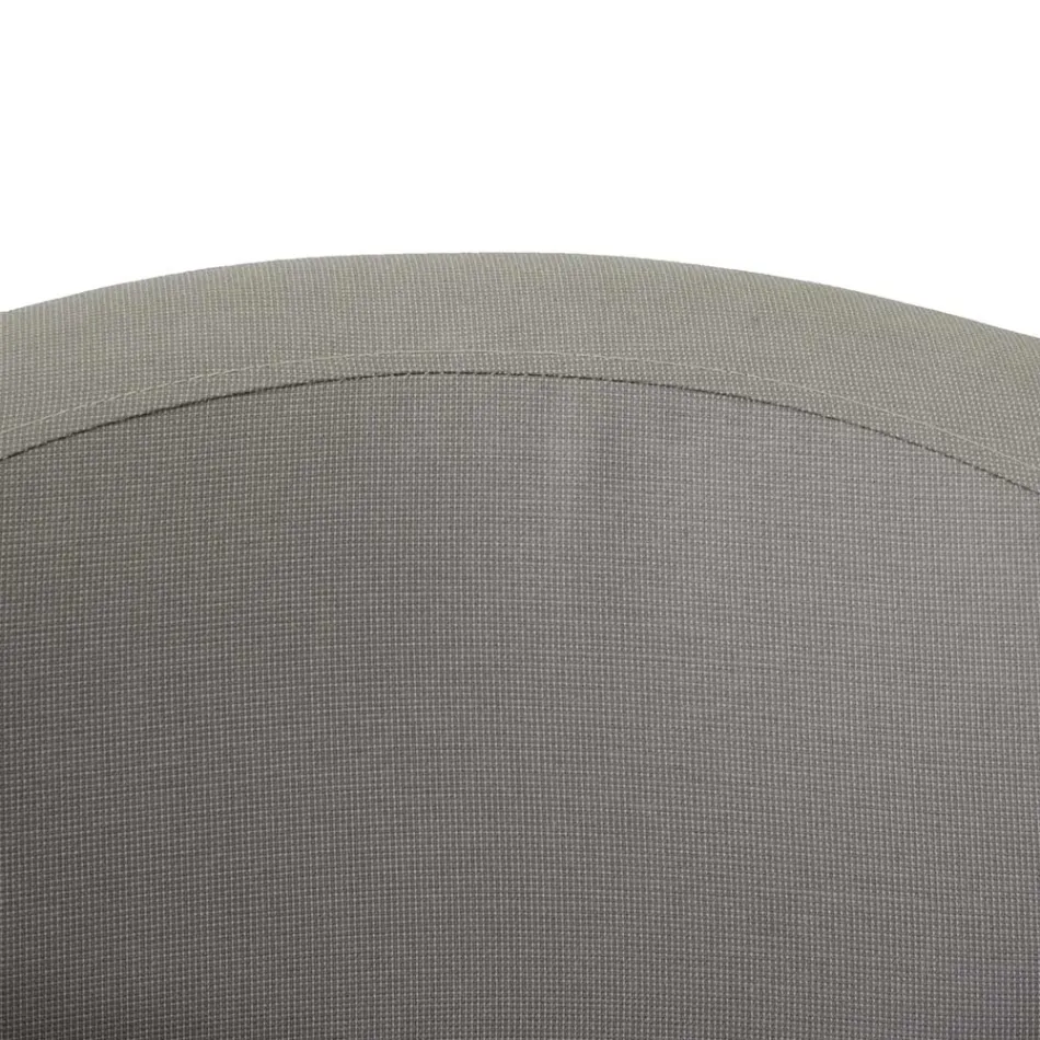 Sillón de exterior con estructura de aluminio gris tórtola - Righello Viadurini