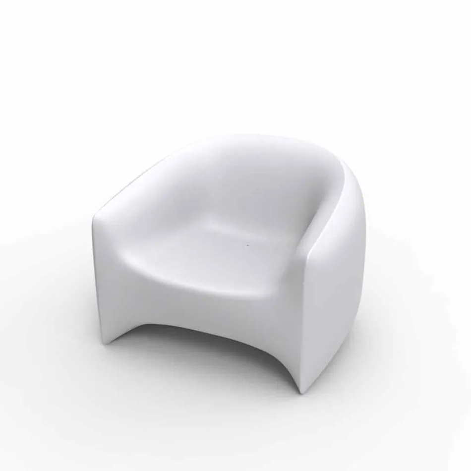 Sillón de exterior de resina de polietileno Blow Vondom, diseño Viadurini