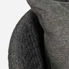 Sillón de exterior en tejido de cuerdas y madera de teca, Homemotion - Callum Viadurini