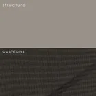 Sillón de exterior en polietileno con cojín Made in Italy - Freccia Viadurini