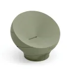 Sillón de exterior de polietileno disponible en varios colores - Toalla Viadurini