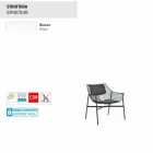 Sillón exterior de verano Varaschin Design set en acero blanco Viadurini