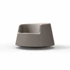 Sillón de jardín de diseño moderno Roulette Vondom en polietileno Viadurini