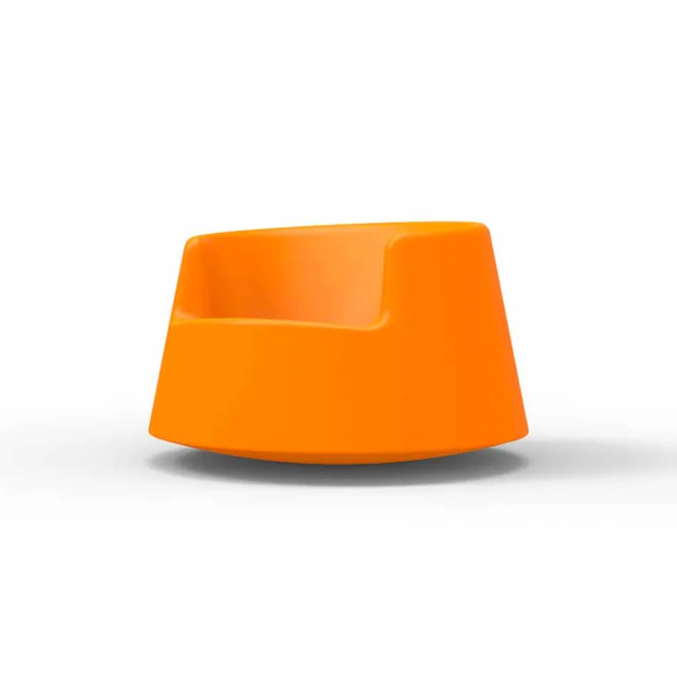 Sillón de jardín de diseño moderno Roulette Vondom en polietileno Viadurini