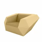 Sillón de jardín Faz by Vondom de diseño moderno en polietileno. Viadurini