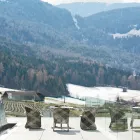 Sillón de jardín de fibra sintética trenzada de colores - Maat by Varaschin Viadurini