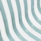 Sillón de jardín apilable de metal Made in Italy 2 piezas - Simply Viadurini