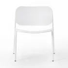 Sillón de Jardín de Metal Pintado Made in Italy 2 Piezas - Synergy Viadurini