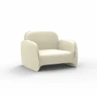 Sillón de jardín de polietileno Pezzettina by Vondom, diseño Viadurini