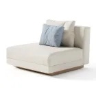 Sillón de jardín de tela Made in Italy - Rubik Viadurini