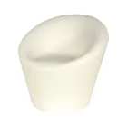 Sillón de Jardín en Polietileno Fluo y Color Made in Italy - Colores Viadurini