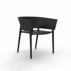 Sillón de jardín Vondom Africa de polipropileno y fibra de vidrio. Viadurini