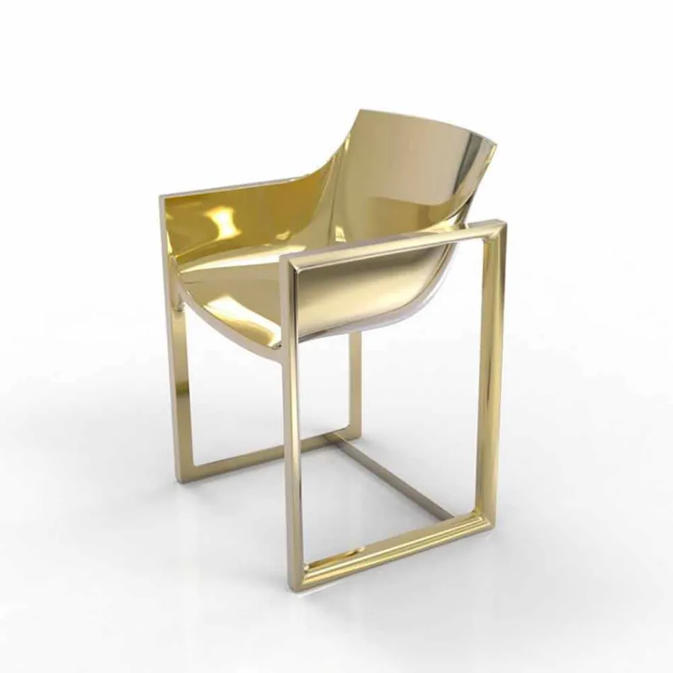 Sillón de jardín WallStreet Vondom, polipropileno y fibra de vidrio. Viadurini