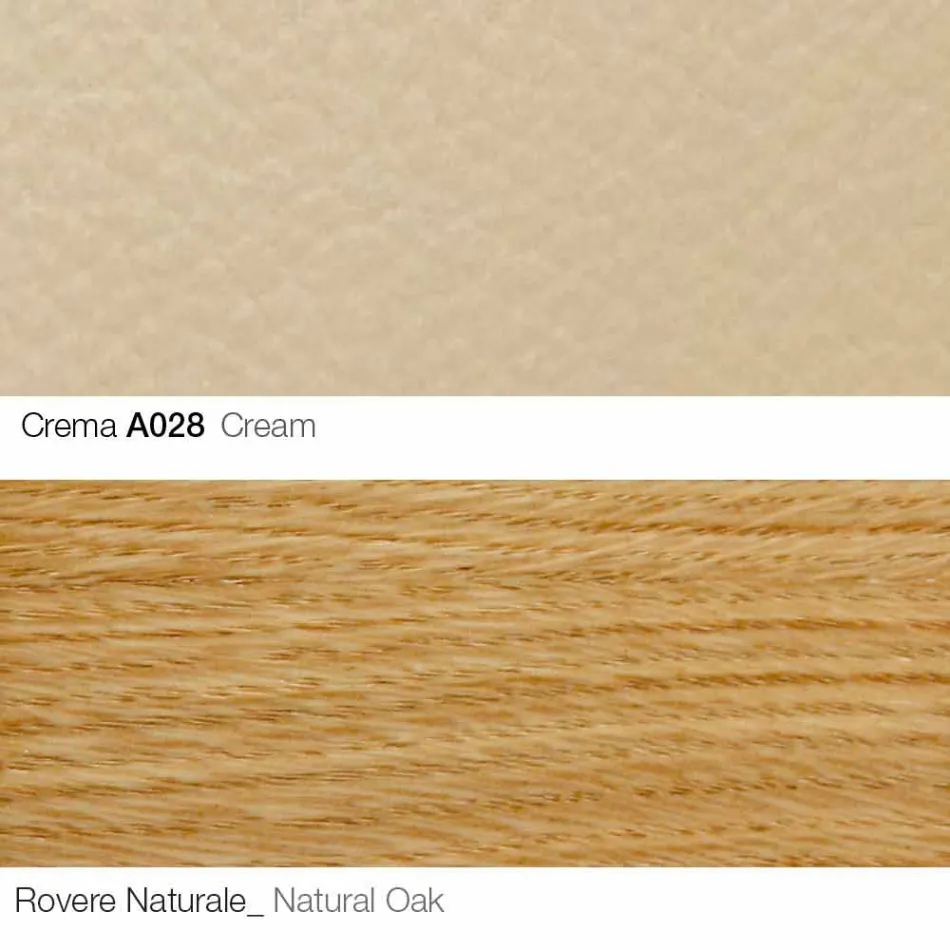 Sillón de salón con reposapiés en cuero y madera Made in Italy - Mariposa Viadurini