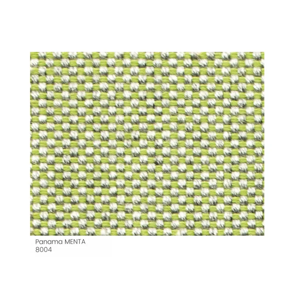 Sillón de Salón Revestido en Tela Made in Italy 2 Piezas - Sangria Viadurini